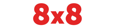 8×8