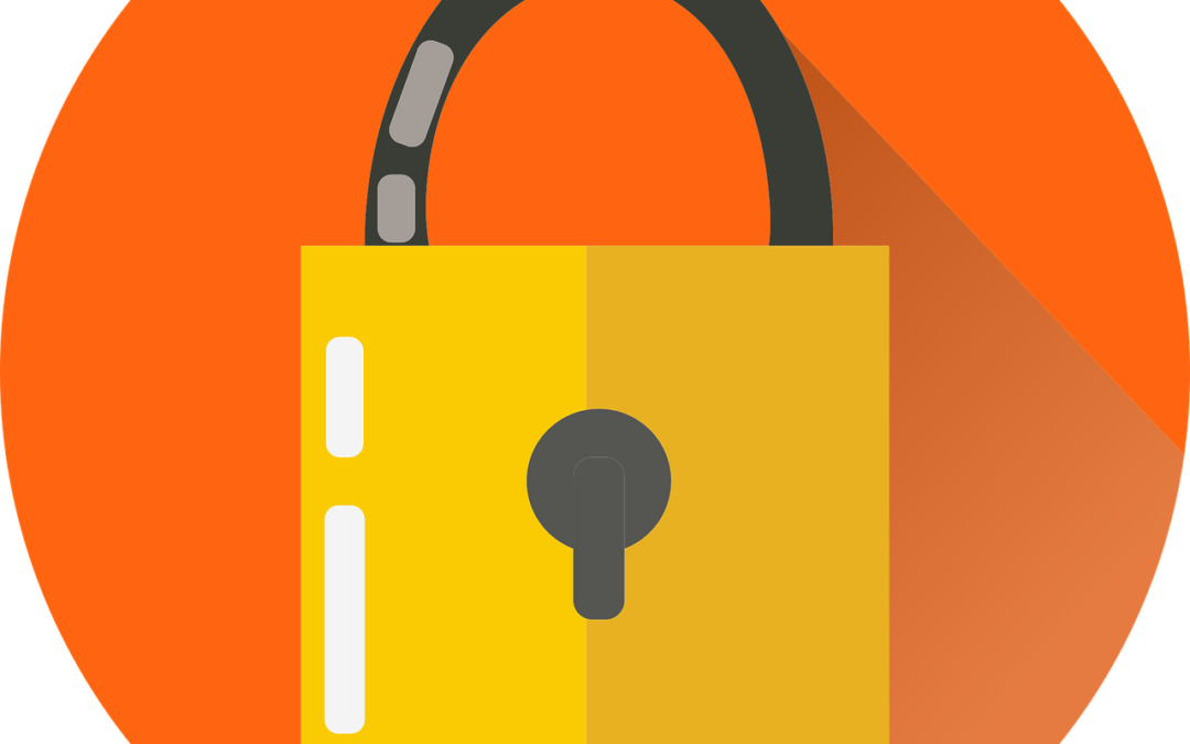 Free lock security key vector